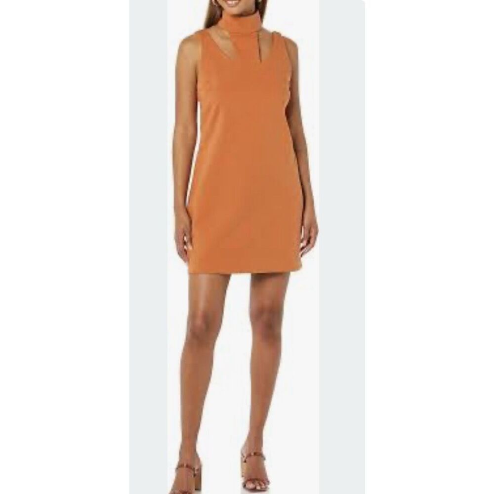 NEW TEREA Adobe Christella Sleeveless Cutout Mini Dress M